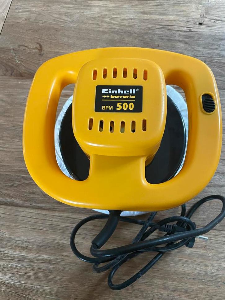 Einhell Bavaria BPM 500 Polijstmachine - Zo goed als nieuw!, Auto diversen, Tuning en Styling, Ophalen of Verzenden