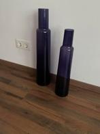 Paarse glazen vazen - set van 2, Ophalen, Overige kleuren, 50 tot 75 cm, Glas