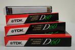 4 cassettebandjes 3 x TDK geseald 1 x lege Maxell XL II 90, Ophalen, 2 t/m 25 bandjes, Overige genres, Nieuw in verpakking