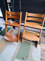 2x Meegroeistoel - Stokke Tripp Trapp lookalikes, Ophalen of Verzenden, Gebruikt, Meegroeistoel