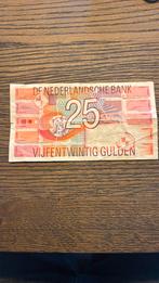 25 gulden biljet 1989, Postzegels en Munten, Bankbiljetten | Nederland, Ophalen of Verzenden, 25 gulden