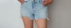 Erg leuke short S/M blauw, Ophalen of Verzenden, Zo goed als nieuw, Blauw, W30 - W32 (confectie 38/40)