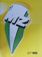 Folder MZ MuZ RT 125 2002 MZ, Motoren, Ophalen of Verzenden, Overige merken