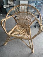 Rotan stoel Jysk, Huis en Inrichting, Stoelen, Ophalen, Gebruikt, Bruin, Riet of Rotan