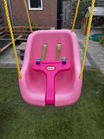 Little Tikes 2-in-1 groeischommel - roze, Kinderen en Baby's, Speelgoed | Buiten | Speeltoestellen, Schommel, Zo goed als nieuw