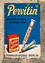 Metalen bord Pervitin - 20x30 cm, Ophalen of Verzenden, Landmacht, Duitsland, Foto of Poster