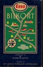 OUDE LANDKAART VAN DENEMARKEN UITVOUW BAAR, Boeken, Atlassen en Landkaarten, 1800 tot 2000, ESSO, Europa Overig, Ophalen of Verzenden