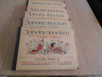 6 sprookjesboeken van Vader Haas 1930-1934