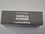 MATIERE PREMIERE Vanilla Powder extrait de parfum sample NEW, Ophalen of Verzenden, Nieuw