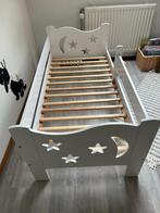 Peuterbed( verkocht ovb), Huis en Inrichting, Slaapkamer | Bedden, Ophalen, Gebruikt, Eenpersoons, Wit