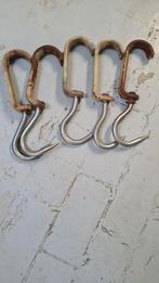 Vleeshaken, Oude originele Vleeshaken,Vleeshaak, Antiek en Kunst, Curiosa en Brocante, Ophalen of Verzenden