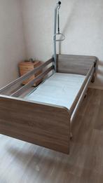 Hoog laag bed, Huis en Inrichting, Slaapkamer | Bedden, 90 cm, Eenpersoons, Ophalen of Verzenden, Zo goed als nieuw
