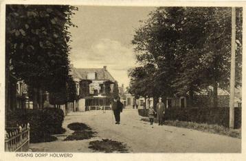 Ingang Dorp Holwerd - 1929 gelopen beschikbaar voor biedingen