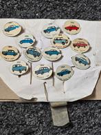 Speldjes 1964 o.a. Renault Ford DKW Fiat Simca Austin Glas, Verzenden, Gebruikt