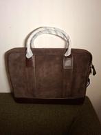 Laptoptas/Briefcase, suède, bruin merk: NEXT         Nieuw!, Sieraden, Tassen en Uiterlijk, Tassen | Damestassen, Ophalen of Verzenden