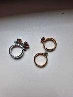 Melano ringen, Ophalen of Verzenden, Zo goed als nieuw, Dame, Zilver
