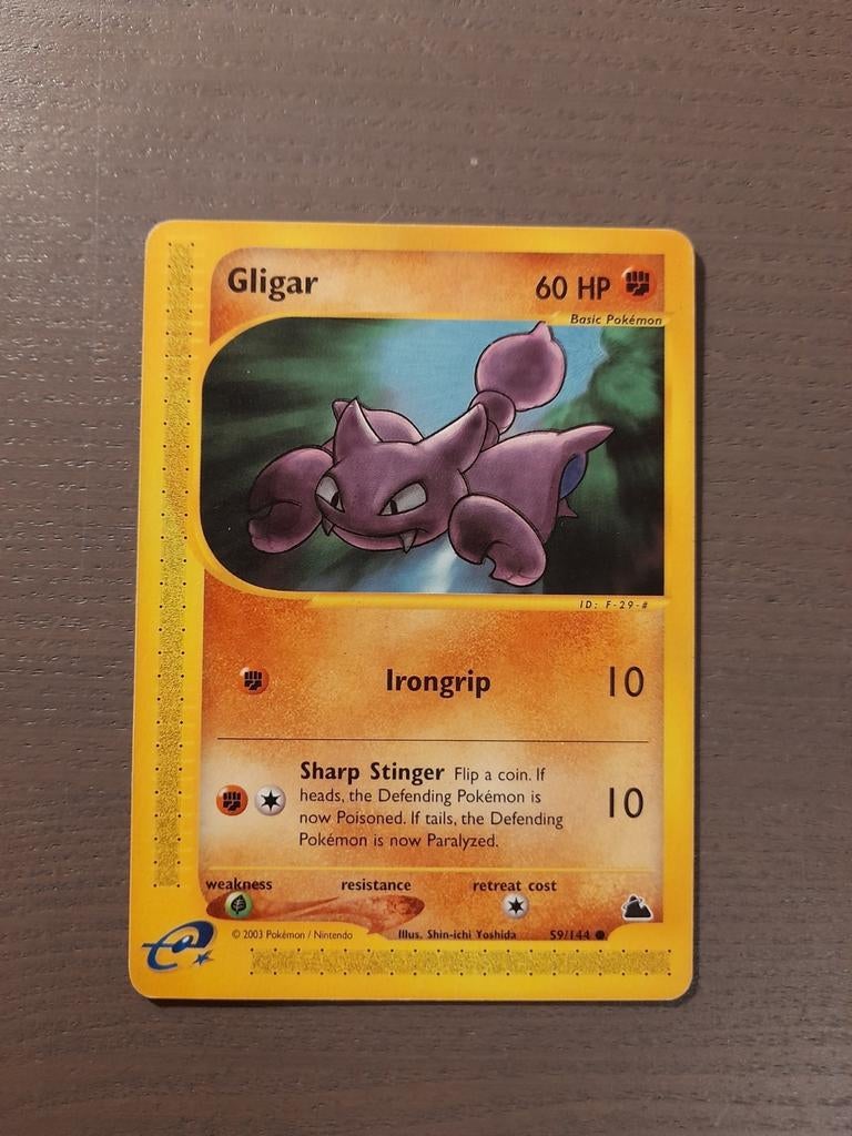 2003 skyridge 59/144 gligar, Ophalen of Verzenden, Gebruikt, Losse kaart