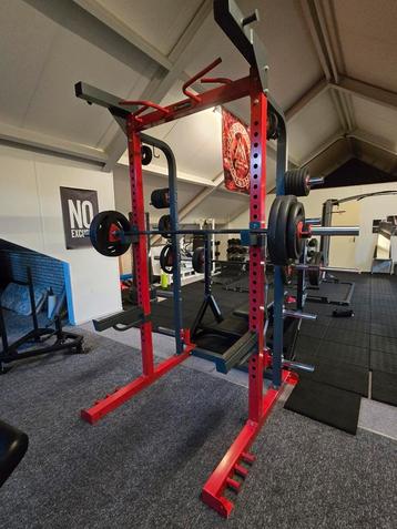 Squatrack Insportline - Halfrack - Pull Up - Homegym beschikbaar voor biedingen