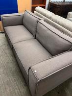 Grijze Driezitsbank, Ophalen, ., 75 tot 100 cm, Zo goed als nieuw