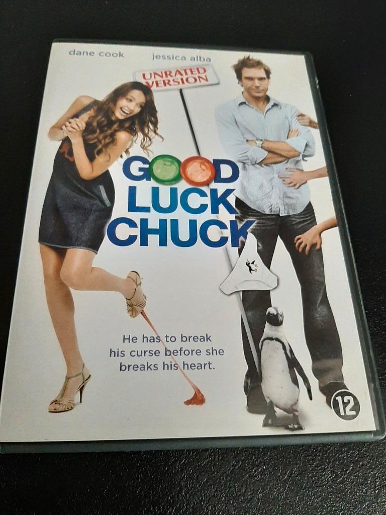 Good luck Chuck, Jessica Alba, Dane Cook, Lonny Ross!, Vanaf 12 jaar, Ophalen of Verzenden, Gebruikt, Romantische komedie