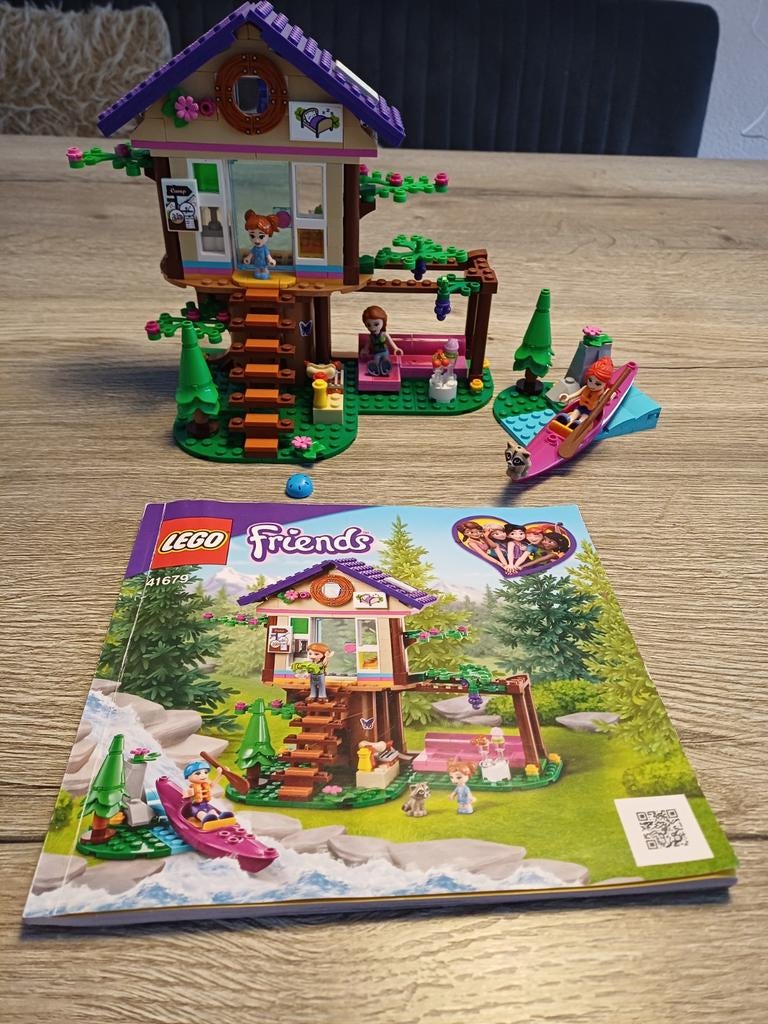 LEGO Friends Boshuis 41679, Ophalen of Verzenden, Zo goed als nieuw, Complete set, Lego