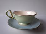 Oude Art Deco thee kop en schotel, Mosa Maastricht, Antiek en Kunst, Ophalen of Verzenden