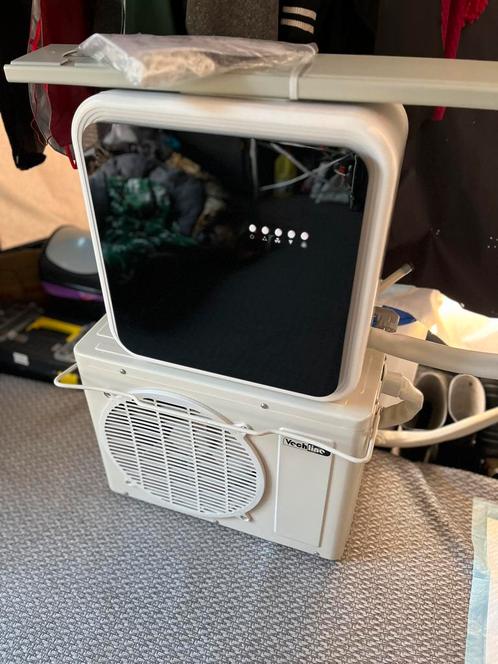 Split Airconditioning Caravan, Witgoed en Apparatuur, Airco's, Zo goed als nieuw, Minder dan 60 m³, Afstandsbediening, Ophalen