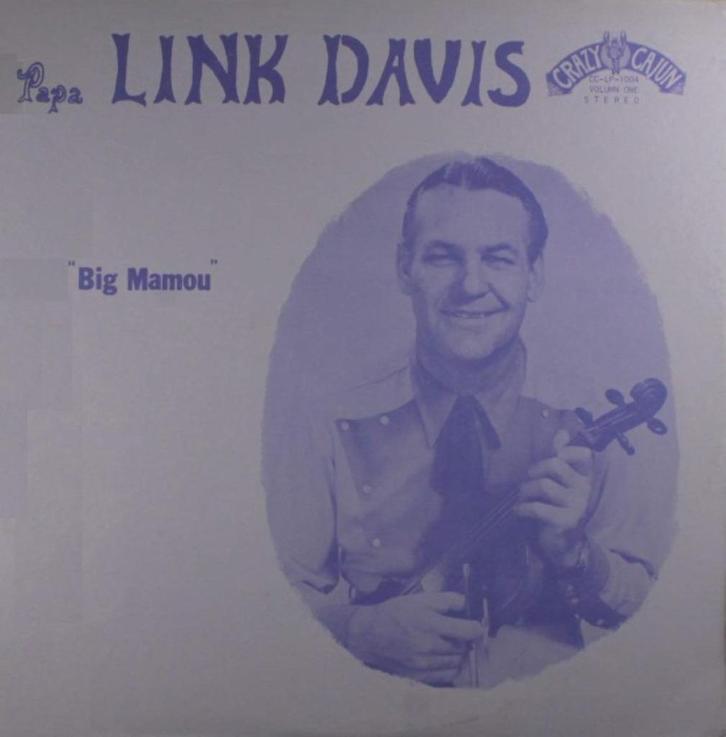 LP Papa Link Davis - "Big Mamou" (Cajun), Cd's en Dvd's, Vinyl | Wereldmuziek, 12 inch, Ophalen