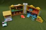 Vintage fisher price Play Family House / huis uit 1969,Belgi, Ophalen of Verzenden, Gebruikt, Speelset