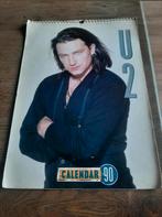 U2 Kalender 1990., Ophalen of Verzenden, Gebruikt, Gebruiksvoorwerp