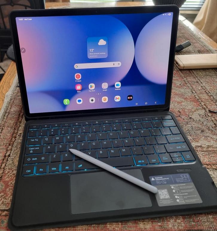 Samsung Galaxy Tab S10 Plus Wifi En 5G ZGAN, Computers en Software, Android Tablets, Zo goed als nieuw, Wi-Fi en Mobiel internet