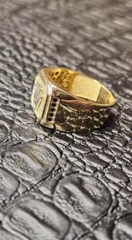 Prachtige Rolex 14k gouden ring, Heer, Nieuw, Ophalen of Verzenden, 17 tot 18