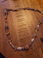 Etnische ketting met stenen kralen, Ophalen of Verzenden