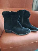 Suède cowboy laarzen maat 6 nieuw, Tamaris, Zwart, Lage of Enkellaarzen, Nieuw