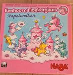 Eenhoorn Stapelwolken Spel - HABA, Kinderen en Baby's, Speelgoed | Educatief en Creatief, Ophalen, Zo goed als nieuw