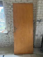 Massieve houten deur, Ophalen, Gebruikt, Minder dan 80 cm, Binnendeur