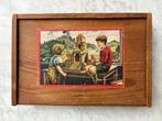 Vintage blokkendoos (compleet!) uit jaren '50 - Duits, Antiek en Kunst, Ophalen of Verzenden