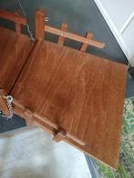 OUDE GROTE HOUTEN OPHAALBRUG ZELFBOUW JAREN 60 70X40X30 CM, Ophalen of Verzenden