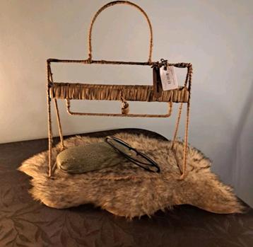 Riviera Maison Rieten Decoratie Tas beschikbaar voor biedingen