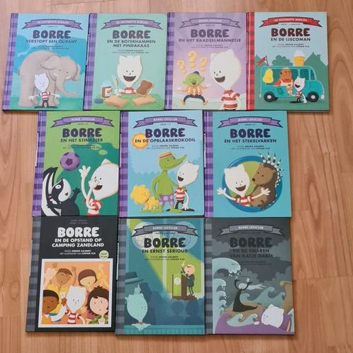 Borre Leesclub  / gestreepte boekjes 10 boeken ZGAN, Boeken, Kinderboeken | Jeugd | onder 10 jaar, Zo goed als nieuw, Fictie algemeen