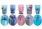 Stitch feest bordjes party bekers Stitch thema versieringen, Ophalen of Verzenden, Nieuw, Versiering, Verjaardag