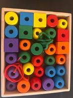 Melissa & Doug Rijg Kralen Set - Montessori Speelgoed, Ophalen of Verzenden, Zo goed als nieuw, Overige typen