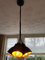 Stijlvolle hanglamp met 7 lichtpunten incl. reservelampen, Ophalen of Verzenden, Zo goed als nieuw, Modern, Metaal