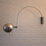 Vintage eyeball boog Herda jaren 60/70, Huis en Inrichting, Lampen | Wandlampen, Gebruikt, Metaal, Ophalen