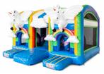 Unicorn Springkussen huren Amsterdam Amstelveen Badhoevedorp, Hobby en Vrije tijd, Feestartikelen | Verhuur, Ophalen, Zo goed als nieuw