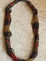Vintage Afrikaanse ketting. Zulu. Micro kralen. 1970., Ophalen of Verzenden, Overige materialen, Ketting