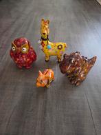POMME PIDOU 4 SPAARPOTTEN
Uil, lama, dinosaurus en varken., Verzamelen, Spaarpotten, Ophalen of Verzenden, Zo goed als nieuw, Steen, Aardewerk of Keramiek