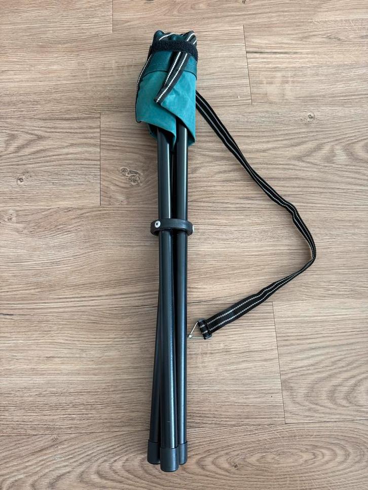 Opvouwbare Campingstoel / Viskruk - Zo Goed Als Nieuw, Caravans en Kamperen, Kampeeraccessoires, Zo goed als nieuw, Ophalen of Verzenden