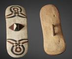 Dansschild - Tutsi - Rwanda 1950 antiek afrika hout Schild, Ophalen of Verzenden