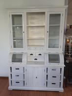 dressoir kast grutterskast teak nieuwe prijs  gebogen glas, 150 tot 200 cm, 25 tot 50 cm, Ophalen of Verzenden, Zo goed als nieuw